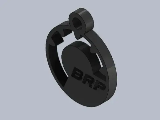 Can-am BRP logo keychain