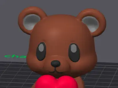 Cute Valentine's Bear