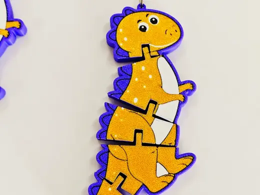Hinge flexible cute dinosaur