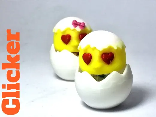 Love Chick Clicker – Cute Hatching Egg Fidget Toy