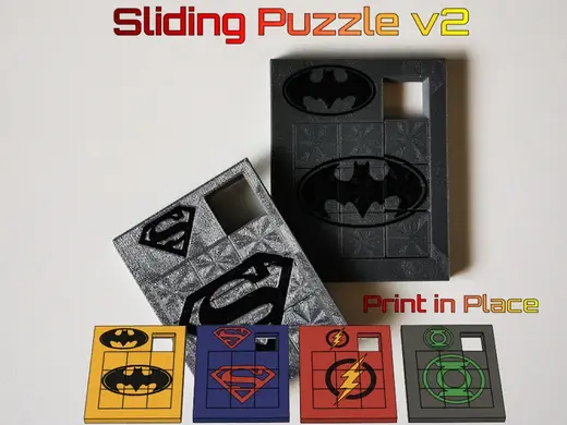 DC Slide Puzzles