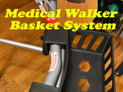 Medical Walker Basket/Box System