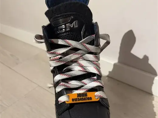 Lace Tag / Name Tag for Ice Skates – Editable name
