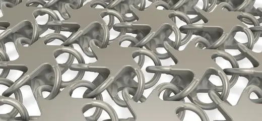 NASA Fabric extreme flexibility