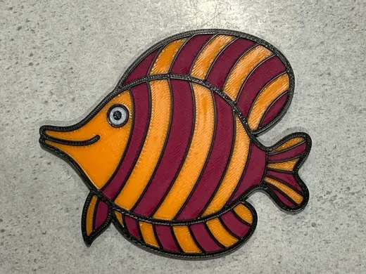 Stripy Fish Tactile Story Prop