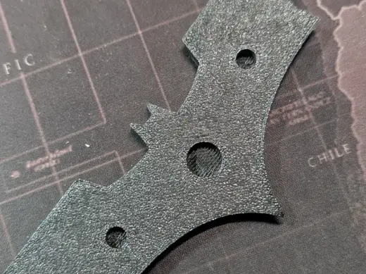 Batarang Box Cutter - remix with magnet 6x3, 10x3