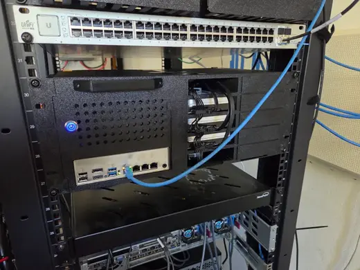 Mini-ITX 19" Server Rack NAS Case