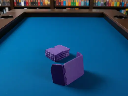 Foldable Hinged Board Game Screen (Print-in-Place)