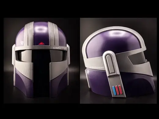 Custom Foundling Mandalorian Helmet