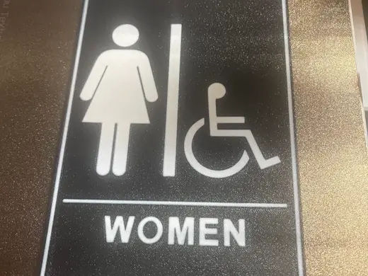 Generic Women's Bathroom Sign