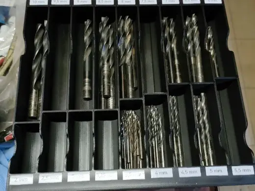 Drill storage box XXL - Contenitore punte trapano