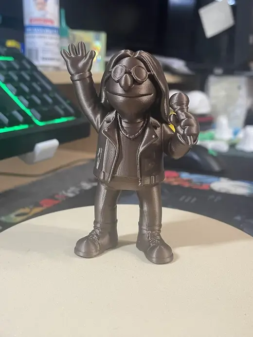 Ozzy Osbourne as a Muppet