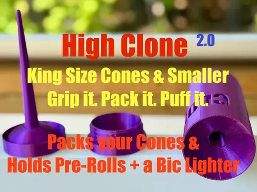 High Clone 2.2.3 - The RAW Cone Filler and Stash