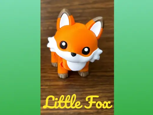 Little Fox Flexi - AMS or Print-in-parts