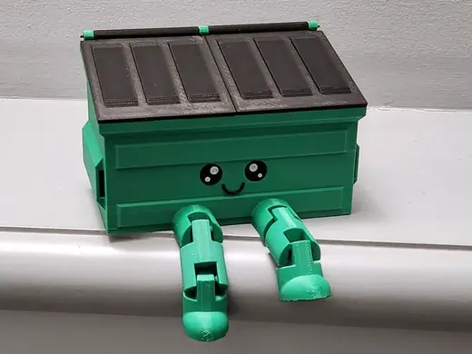 Dominic the Dompster (Articulating Dumpster)