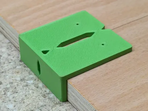 Concealed Cabinet Hinge Marking Jig