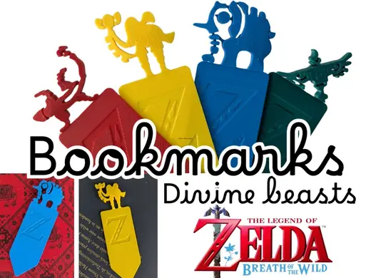 Bookmarks - Zelda’s divine beasts