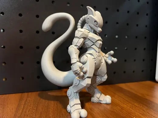 Mecha Pokemon Series ‧ Mewtwo Full-Body Statue