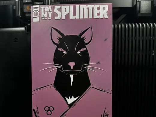 TMNT The Best Of Splinter Comic Cover Hueforge