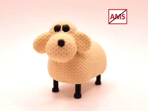 NO AMS gestricktes Schaaf Multipart
