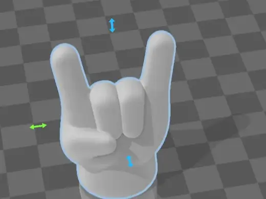 Rockn roll hand