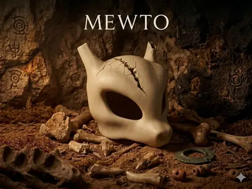 Mewto Skull Collection / Cráneo de Mewto 3D