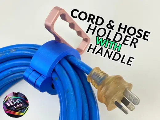 Universal Power Cable, Water Hose Holder & Handle