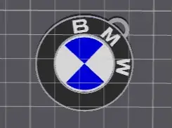 BMW FAN 4 COLOS KEYCHAIN