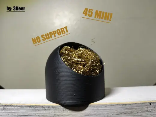 Soldering iron tip cleaner