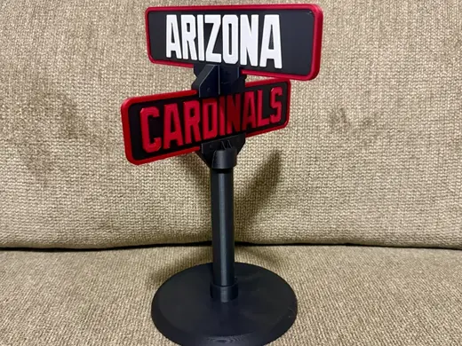 Arizona Cardinals street sign