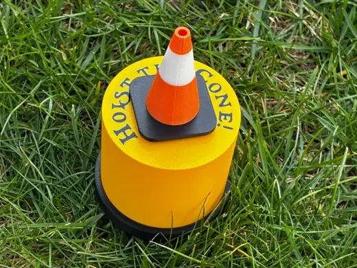Hoist the Cone! Pittsburgh Pirates Button