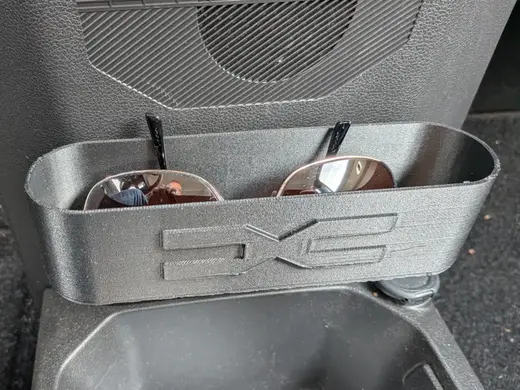 Etui à lunettes pour fixation Youclip - logo DACIA