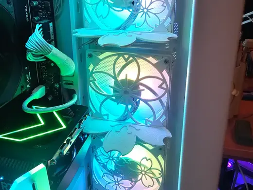 Sakura Cherry Blossom 120mm Fan Platform