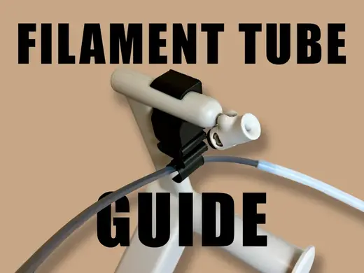 A1 External Filament Tube Guide