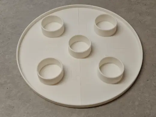 Large advent wreath base