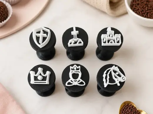 Carimbos para Brigadeiros – Rei Artur