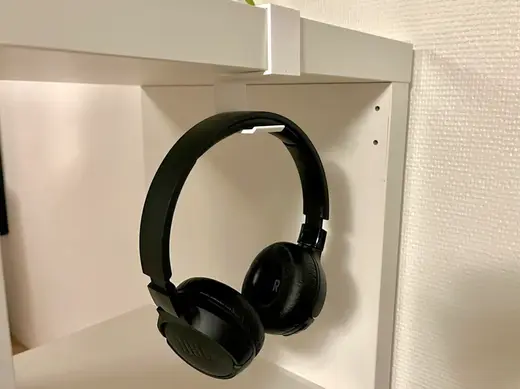 Headphones headset holder for IKEA Kallax