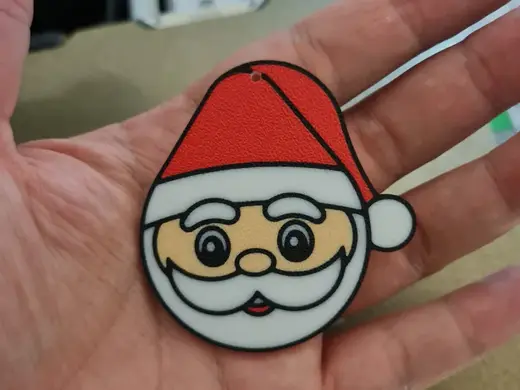 Santa Claus Keychain