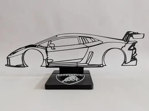 Lamborghini Huracán GT3 silhouette