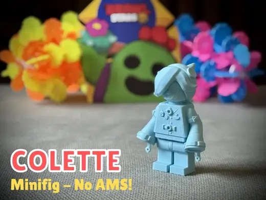 Brawl Stars Minifig Series COLETTE - No AMS