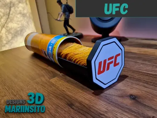 (UFC Version) Pringles tray with lid