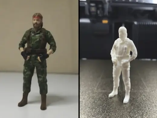 Tribute Miniature Inspired by Chuck Norris