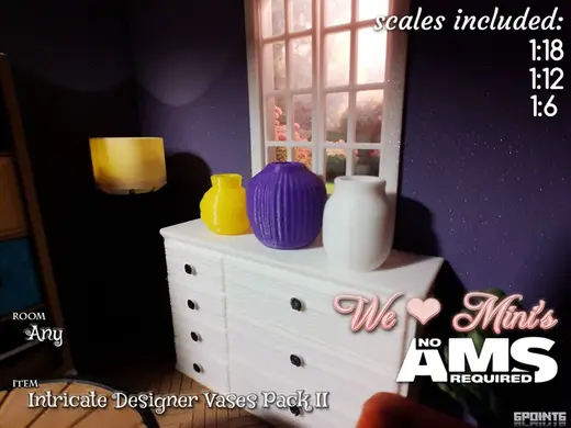 WLM - Intricate Designer Vases Pack II