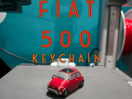 Fiat 500 Keychain (PIP WW)