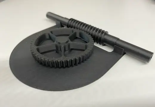 Worm-Gear Fidget - Ratio 1-50 - Nema 17 Compatible