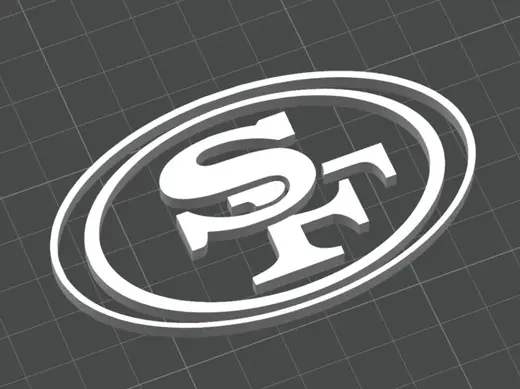 San Francisco 49ers NFL Football Logo