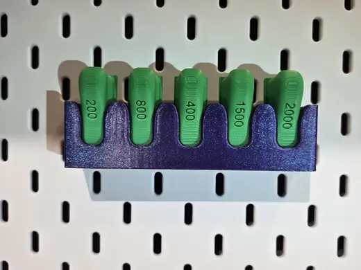 Micro Mini Sanding Block Set with SKADIS Holder