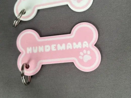 Hundemama Schlüsselanhänger / Hundeliebhaber
