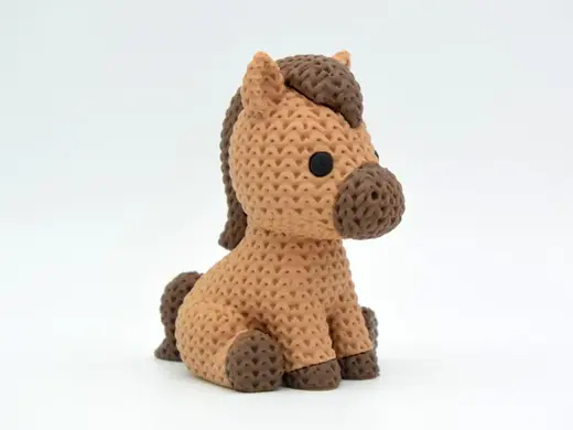 Knitted Horse