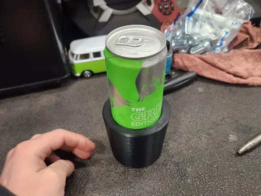 12oz Energy drink cupholder